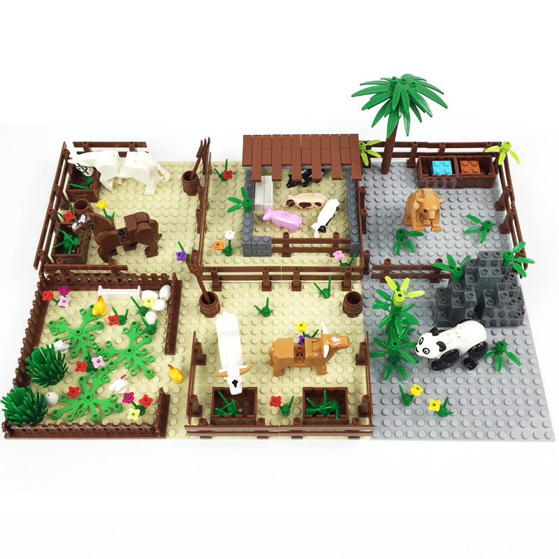 Lego Set Creator - City MOC Scène de ferme :