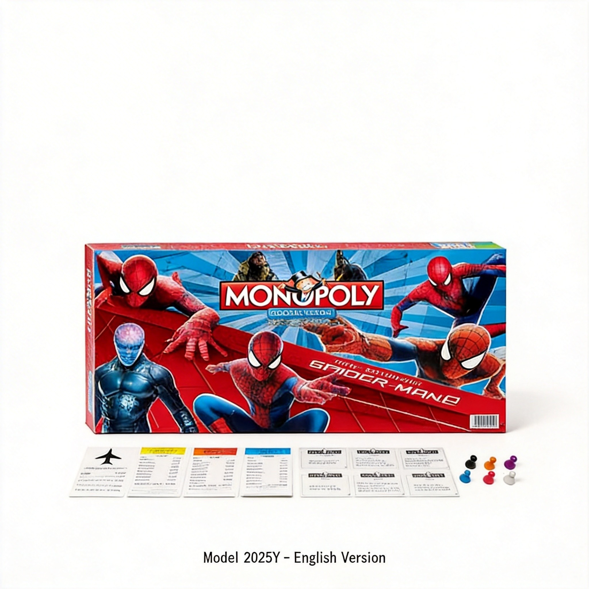 Hasbro Game Monopoly - Jeu de société Spider-Man - Le