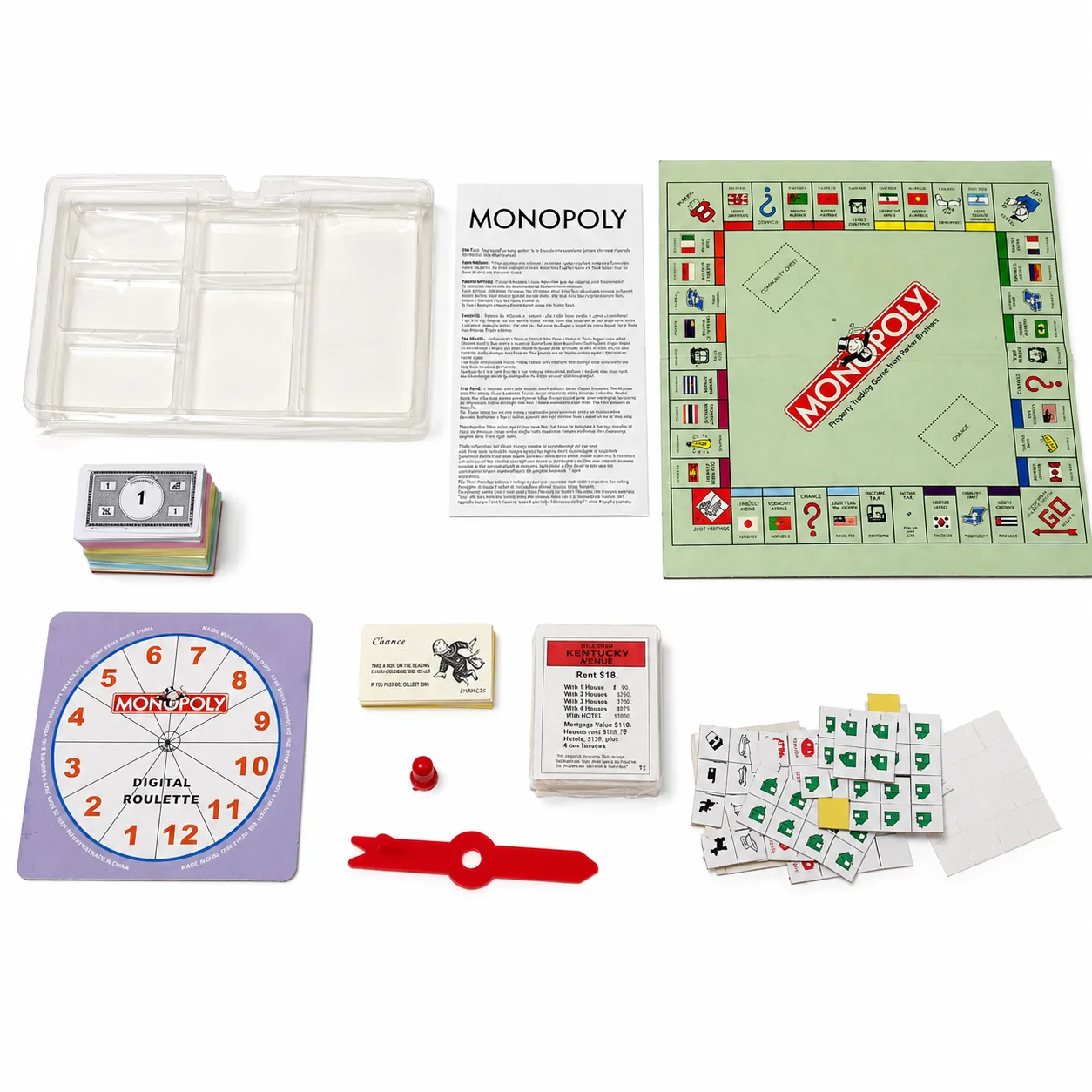 Hasbro Game Monopoly - Jeu de société classique Monopoly, jeu