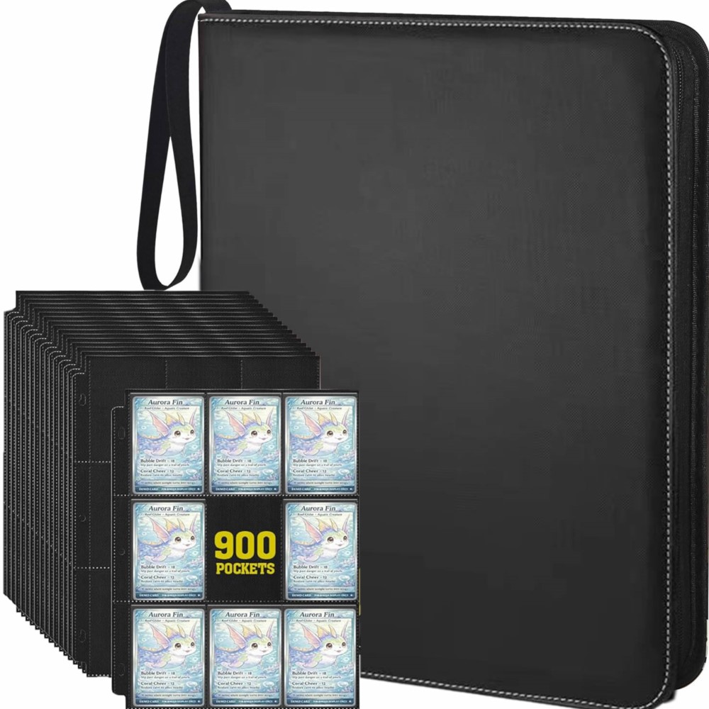 Trading Card Binder - Album de rangement pour cartes avec