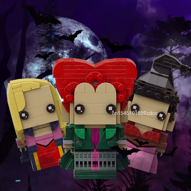 Lego Set Creator - MOC Hocus Pocused figurines Winifred Mary