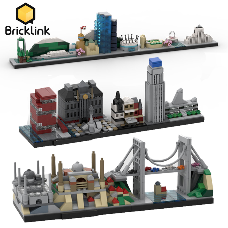 Lego Set Creator - BrickexhausCreative City Skyline Architecture Set, Vancouver,