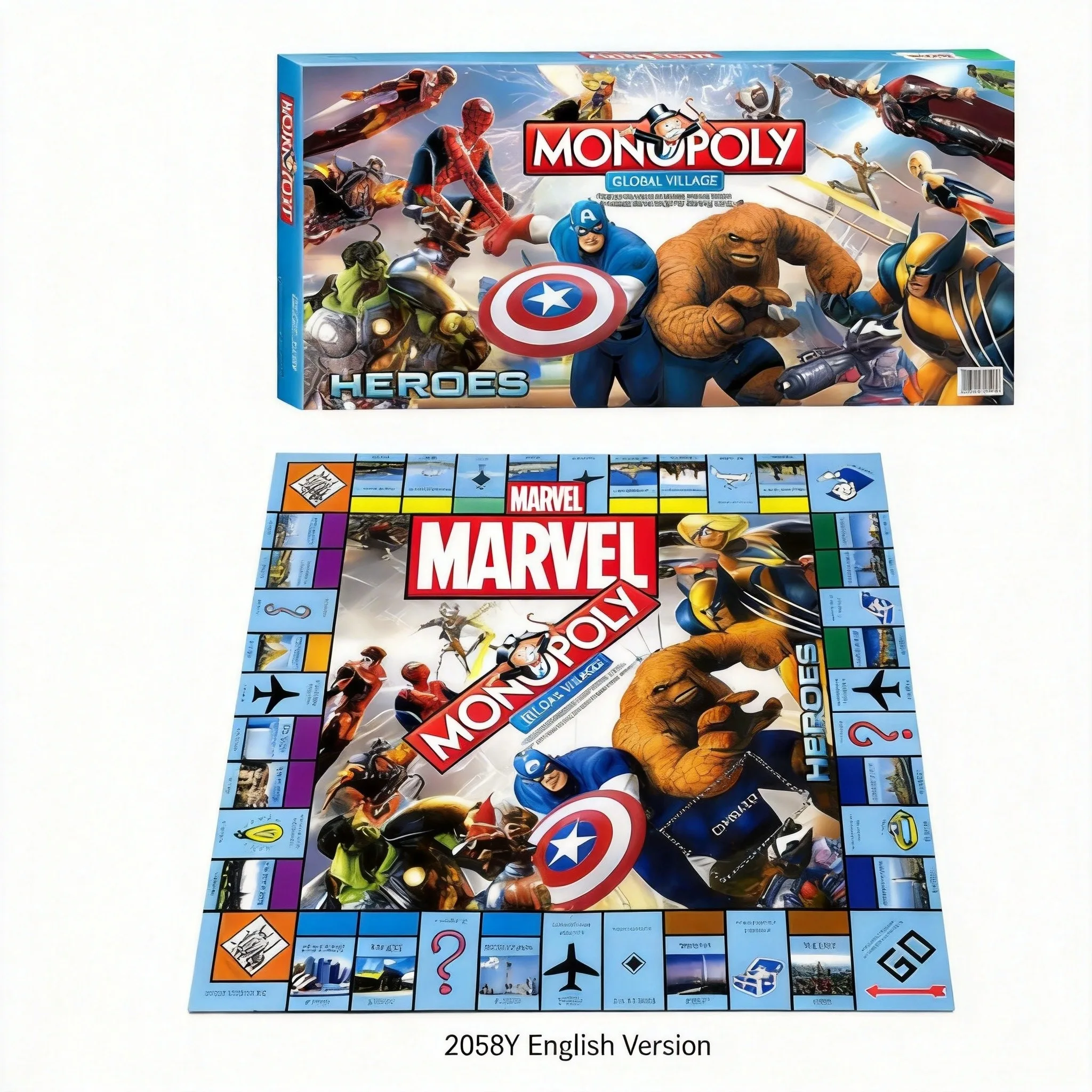 Jeu de société Marvel Heroes M - Hasbro Game Monopoly avis et prix