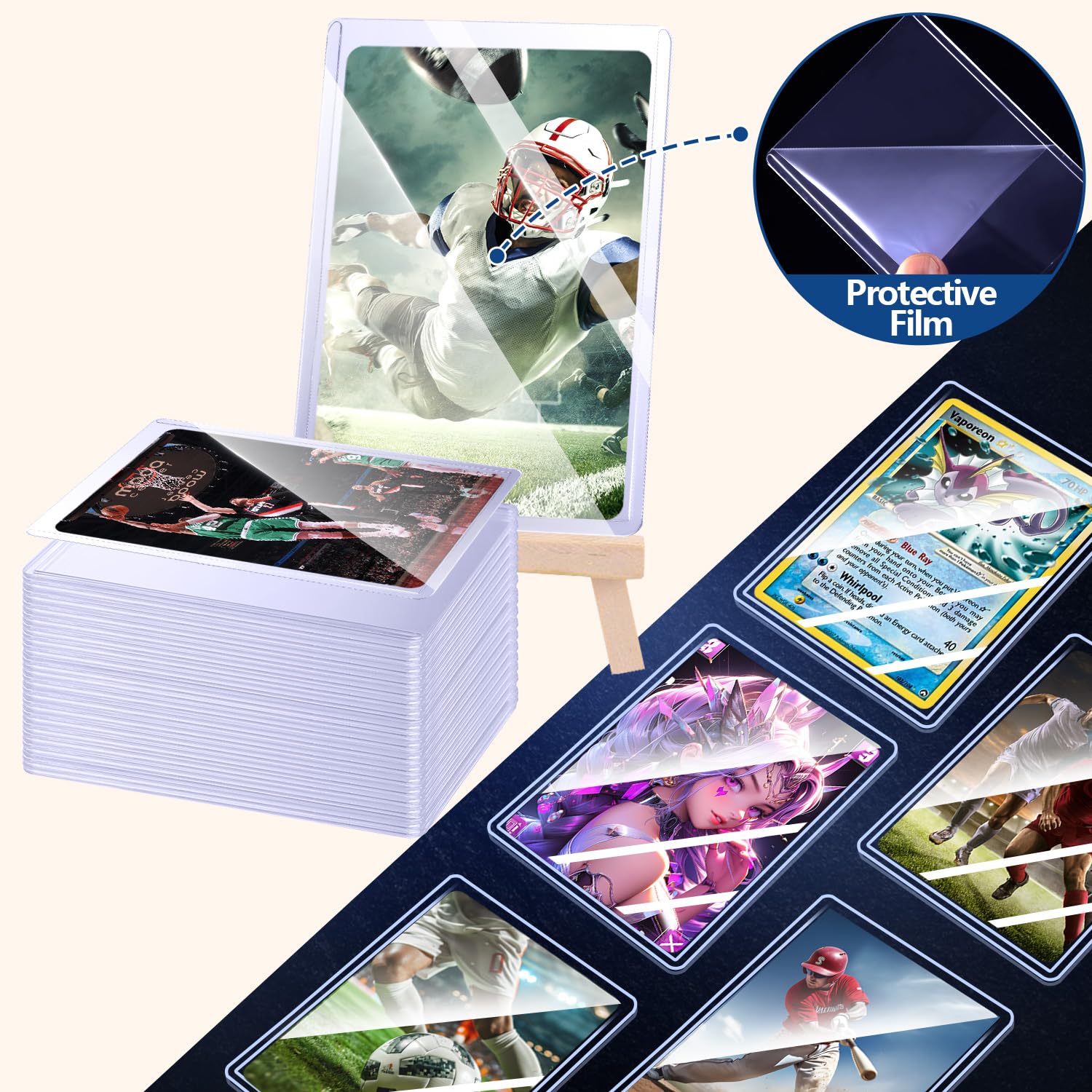 Manchons de cartes rigides, 25 - Card Penny Sleeve avis et prix