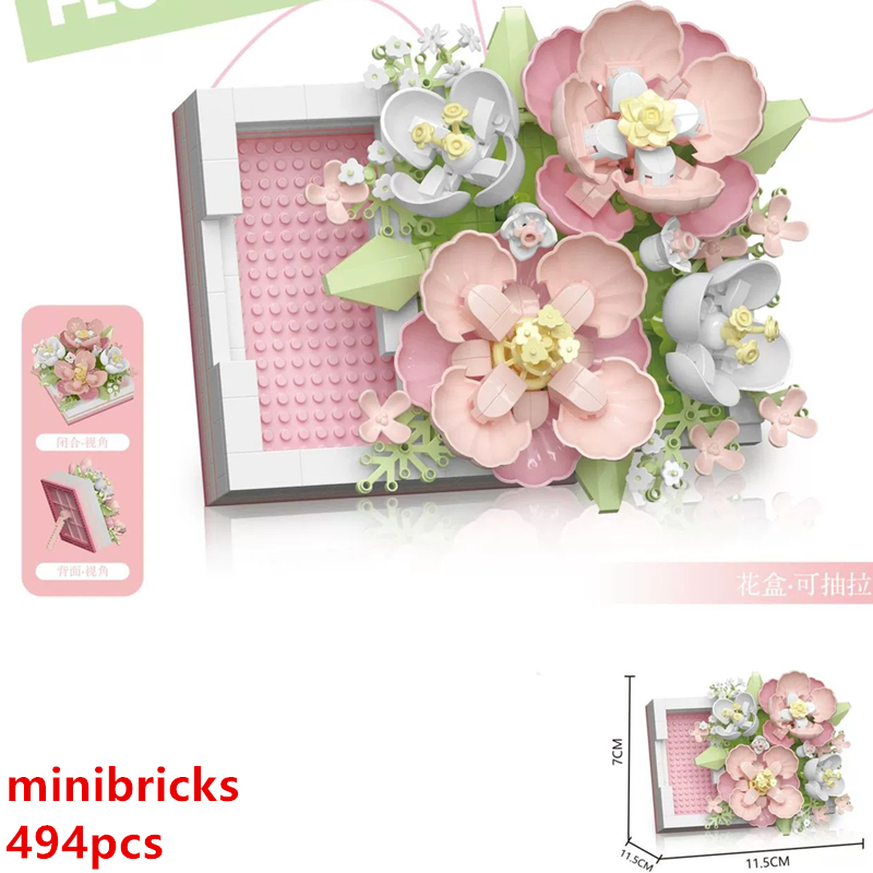 Bricolage 3D célèbre Rose Hibi - Lego Set Creator avis et prix